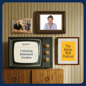 retire well podcast thumbnail, Mary Holm
