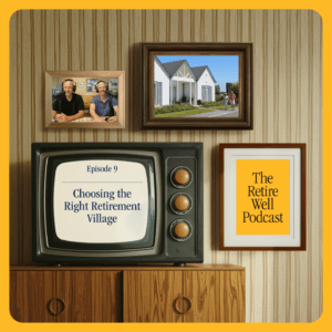The retire well podcast thumbnail